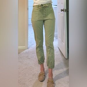 Stylish Green Jogger Pants